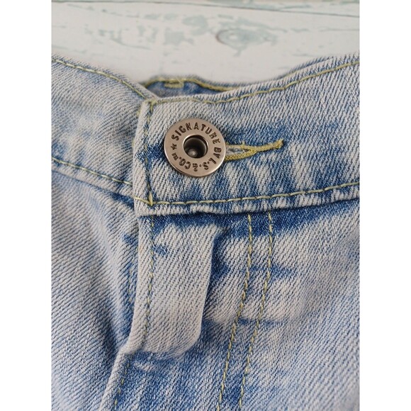 Levi Strauss Signature S47 Relaxed Straight Leg Denim Blue Jeans Sz 44 x 30 - Picture 2 of 9